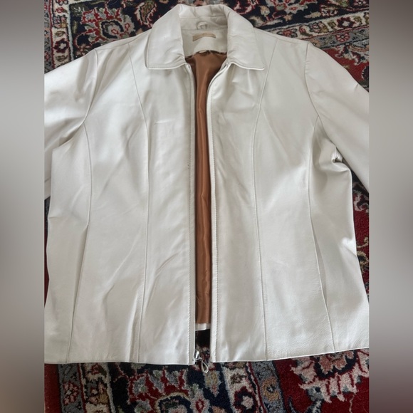 Wilsons Leather Women's Jacket Y2K Style Cut-Cloud-Large - Picture 5 of 11